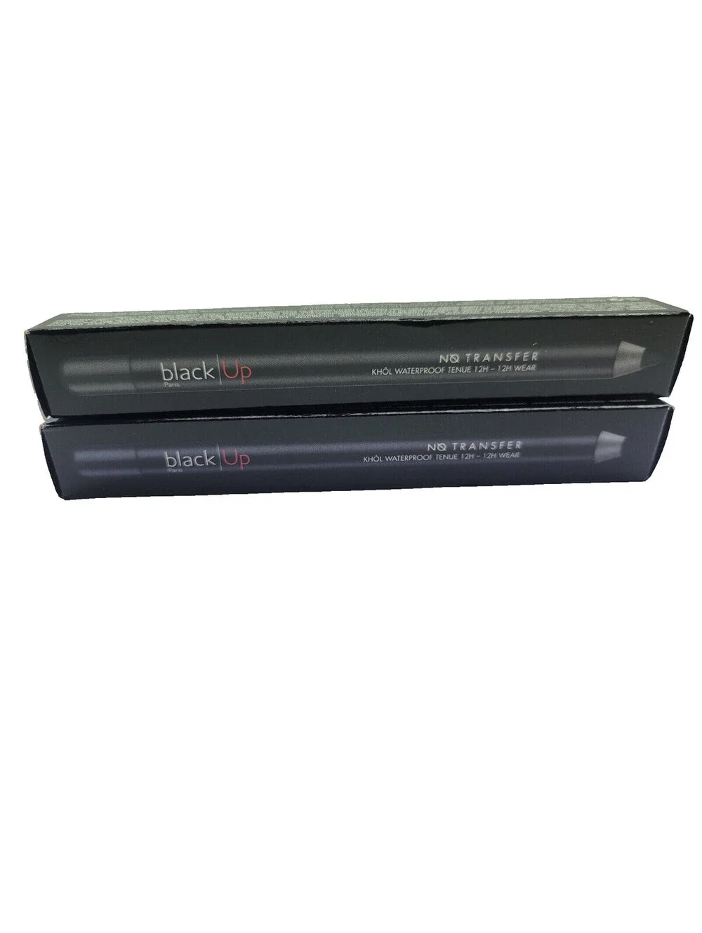 2x BLACK UP No Transfer No Smudge 12h Wear Waterproof Khol Pencil - NTK 02 -Grey